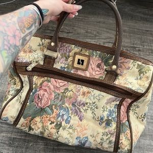 Floral Vintage Weekend Bag